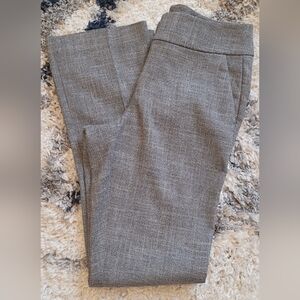 Womens ANN TAYLOR FACTORY Dress PANTS Size 0 HEATHER GREY